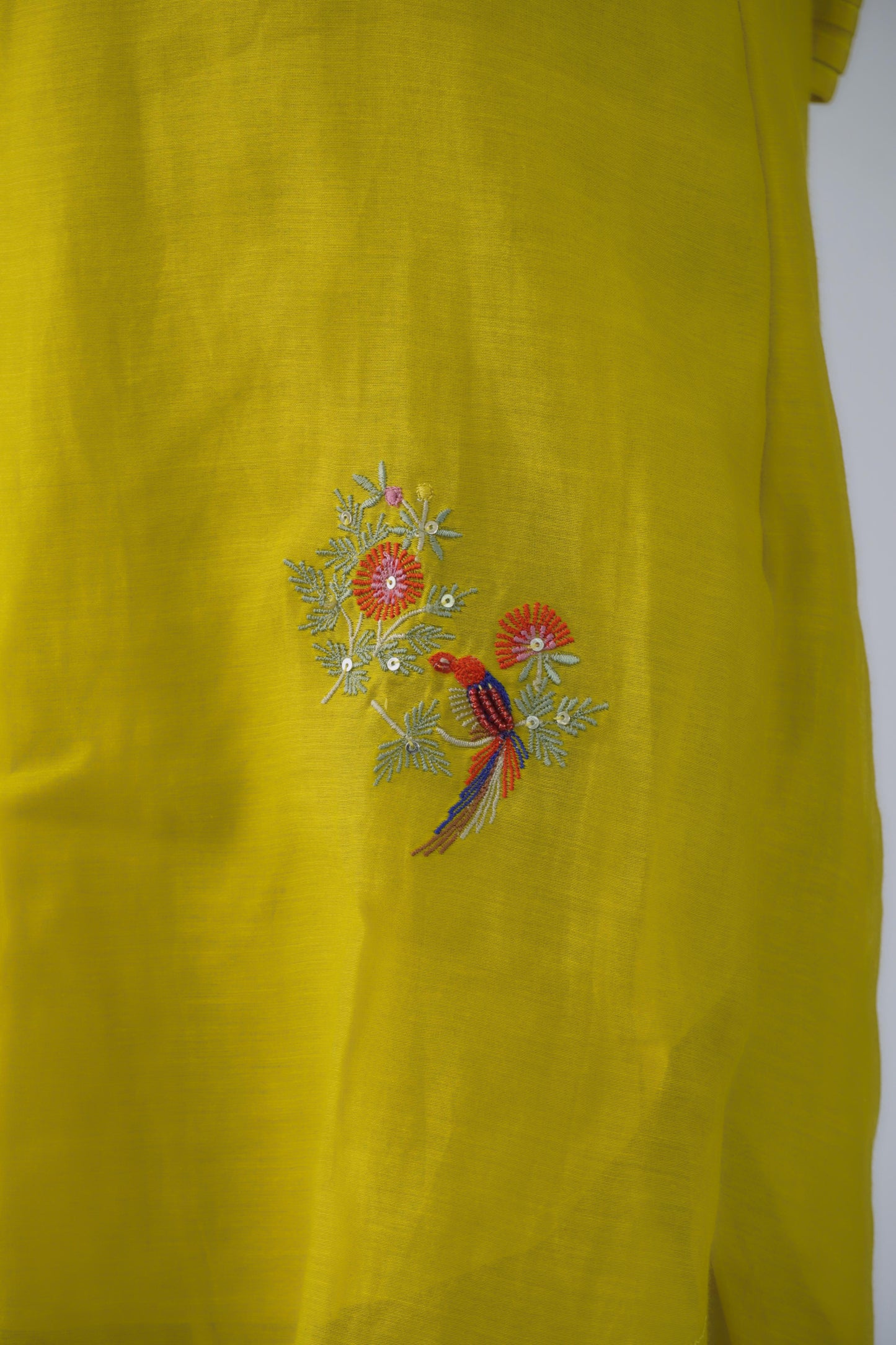 Hand embroidered co-ord