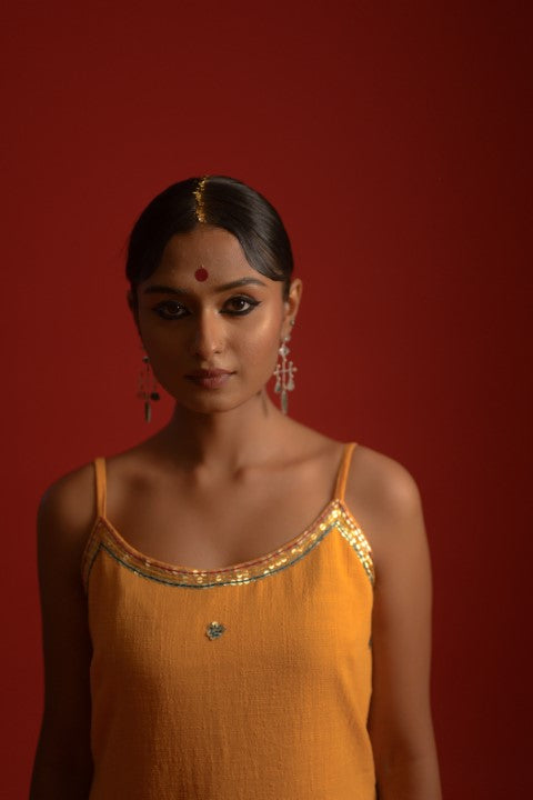 Organic cotton sharara-kurta