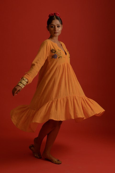Hand Embroidered Dress