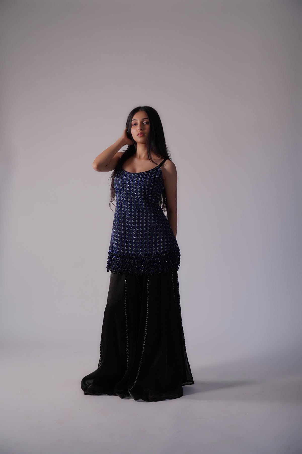 Black Embellished Set