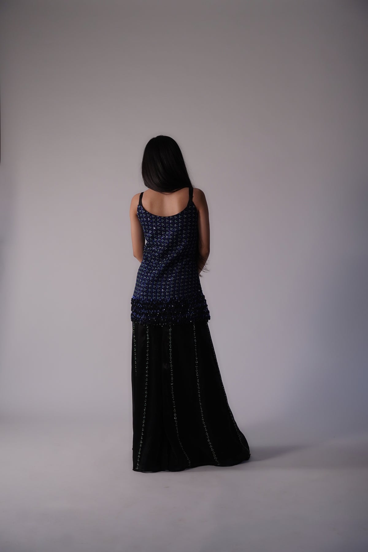 Black Embellished Set