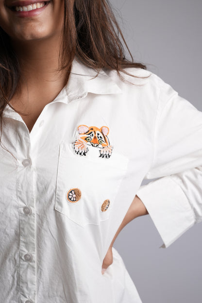Tiger Patch Pocket Shirt