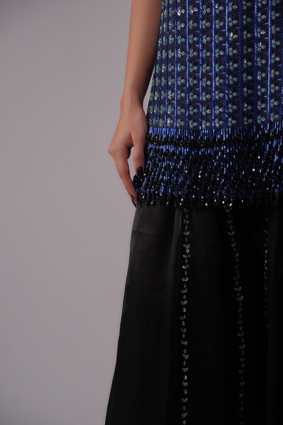 Black Embellished Set