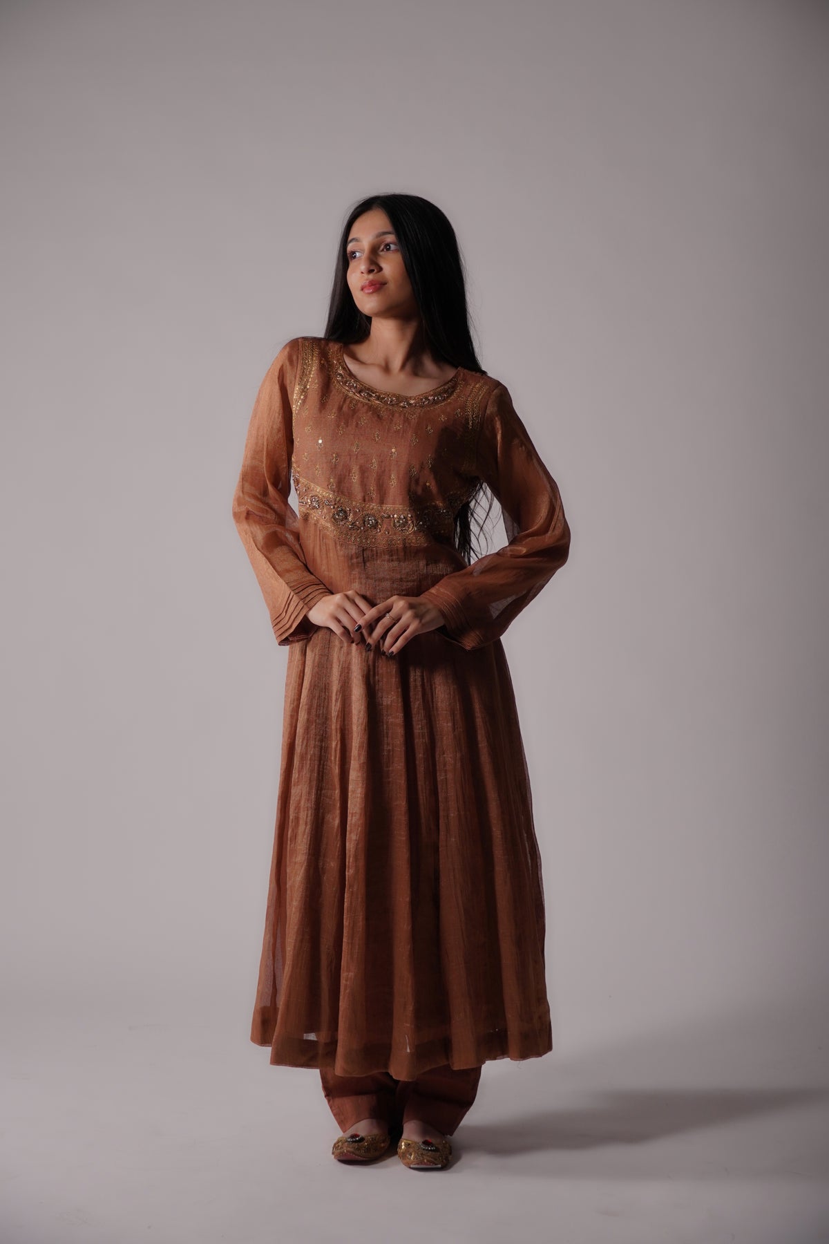Marodi And Zardozi Anarkali