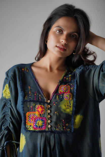 Boho Bloom Crochet Frock