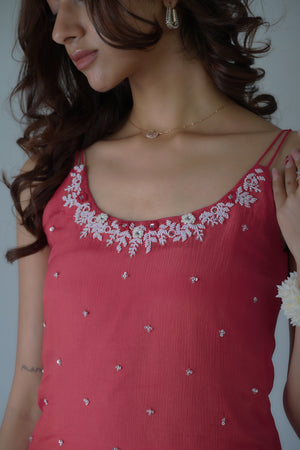 Hand-work sharara-kurta