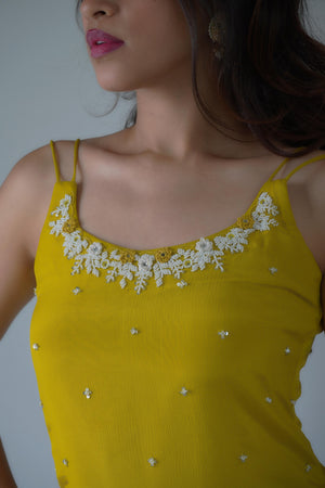 Hand-work sharara-kurta