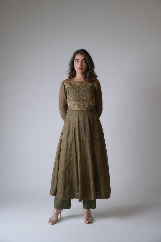 Marodi And Zardozi Anarkali