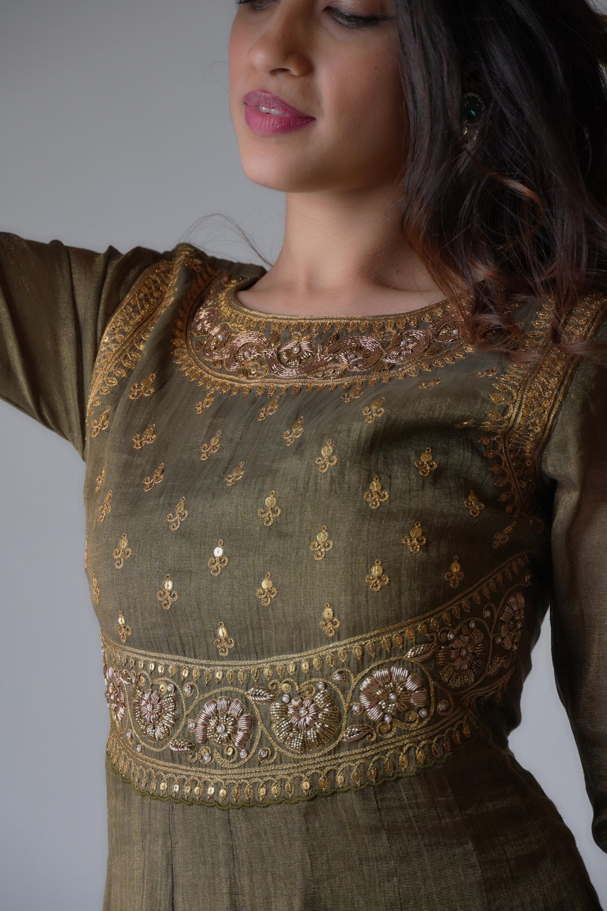 Marodi And Zardozi Anarkali