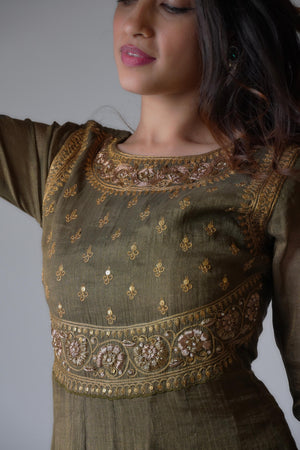 Marodi And Zardozi Anarkali
