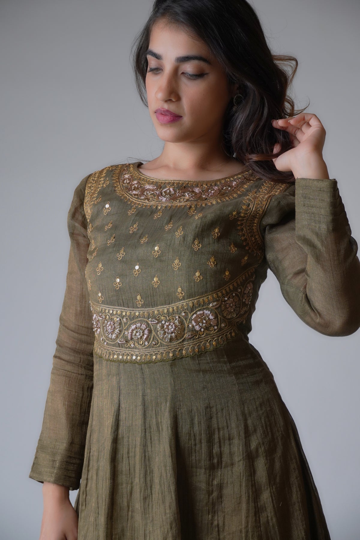 Marodi And Zardozi Anarkali