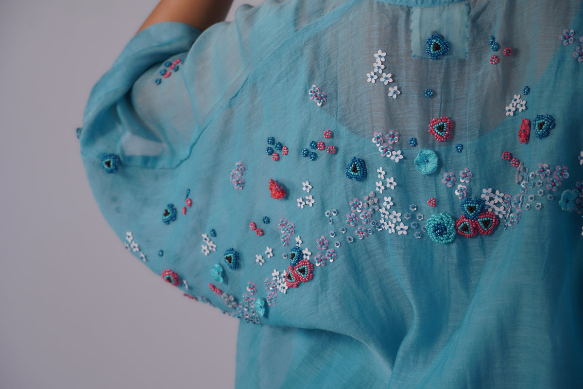 Multi Colour Beads Dress