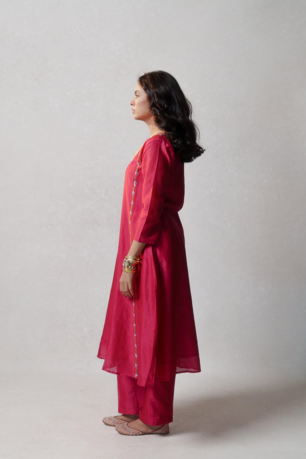 Rani Chanderi Suit