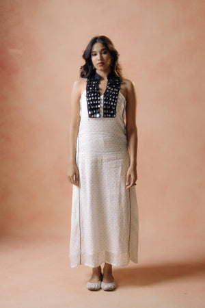 White Polka Dot Dress