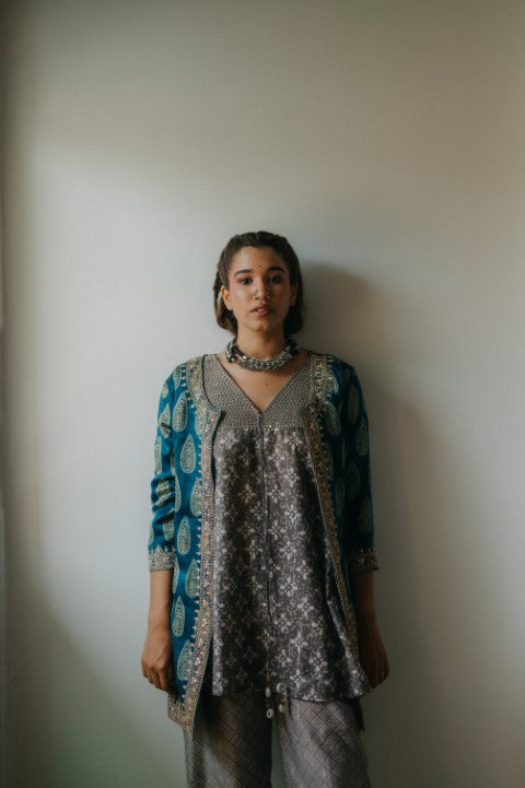 Gaji jacket with marodi work