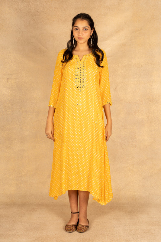 Yellow Kurti