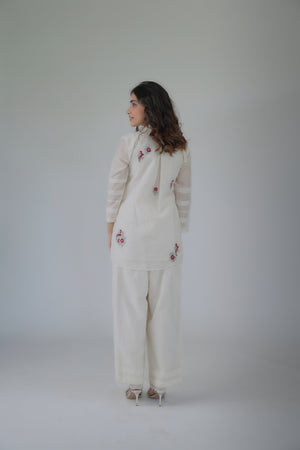 Hand embroidered co-ord