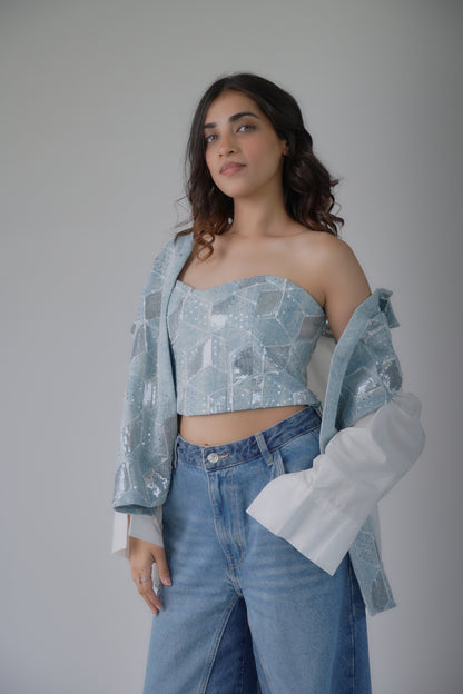 Denim Sequence Shirt