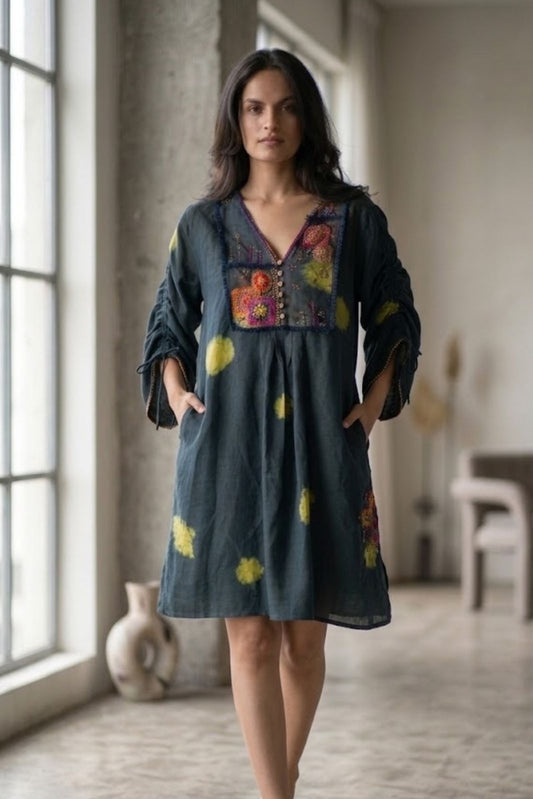 Boho Bloom Crochet Frock