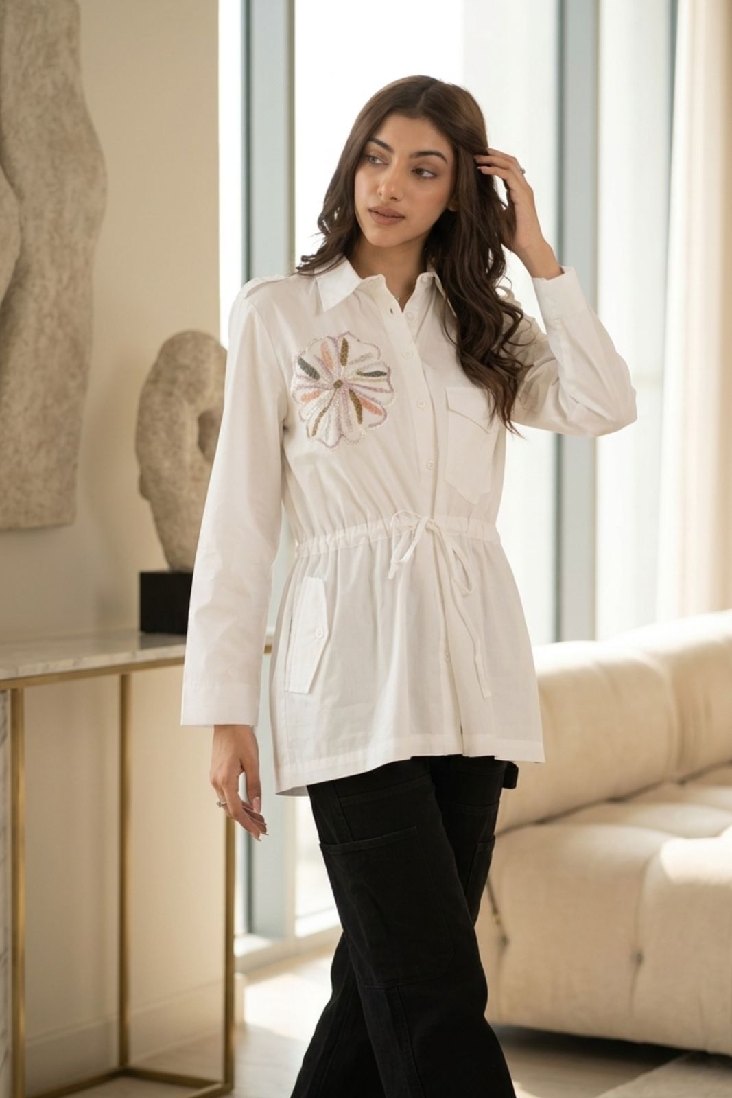 Trench Style Shirt