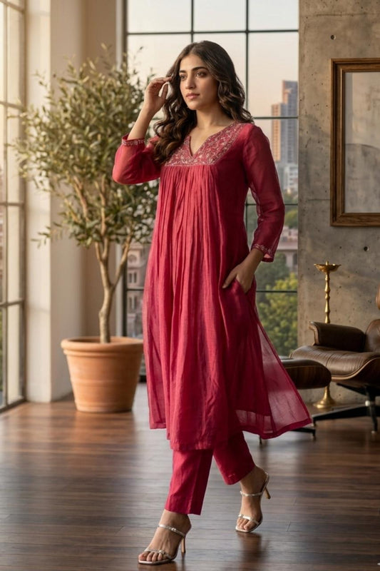 Zardosi Kurta Set