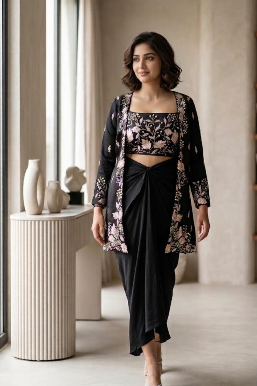 Black Jacket Dress