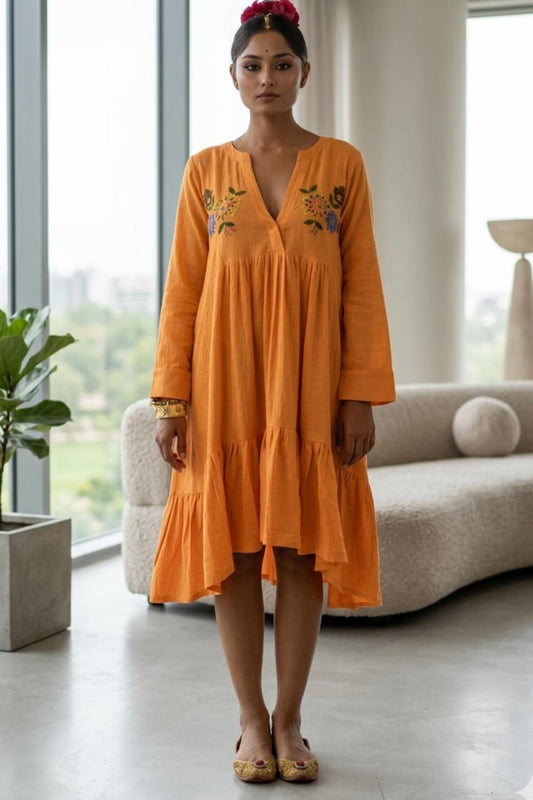 Hand Embroidered Dress