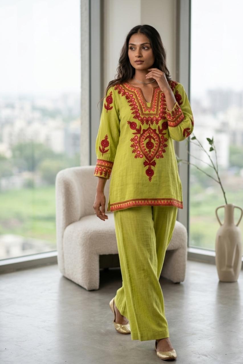 Aari-work co-ord
