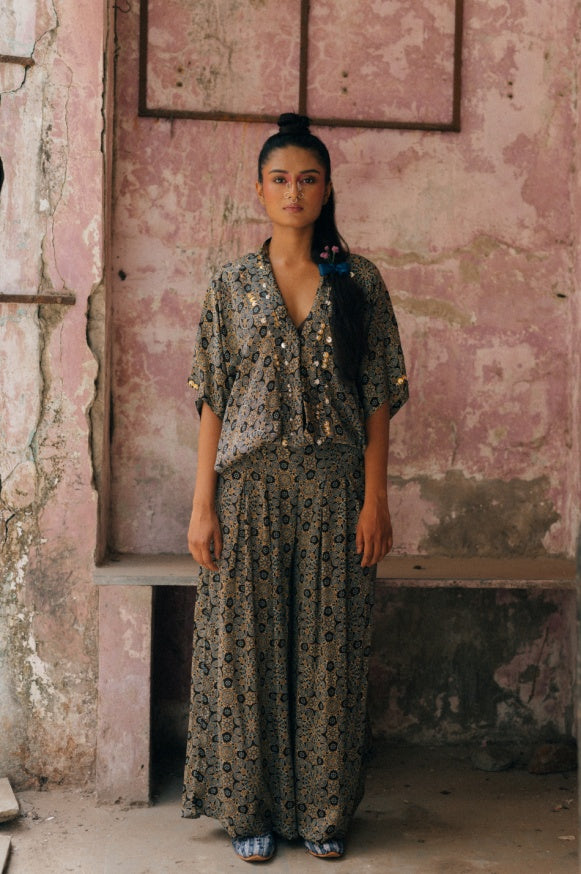 Ajrakh Co-ord set