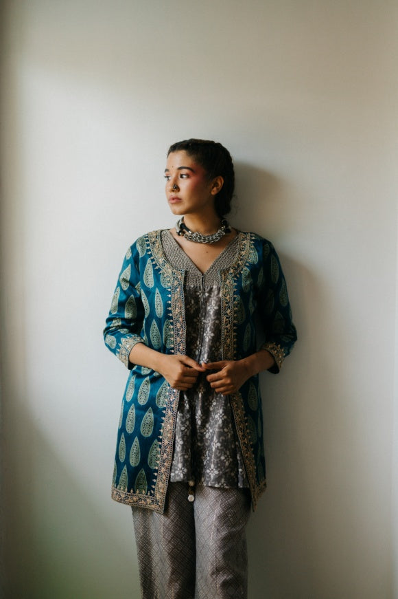 Gaji jacket with marodi work